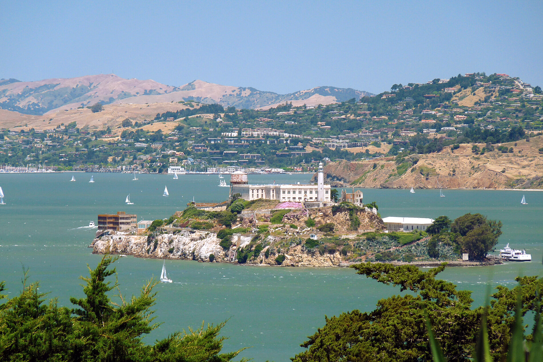 Alcatraz Island is home to a former notorious federal prison and is a popular San Francisco attraction with children.