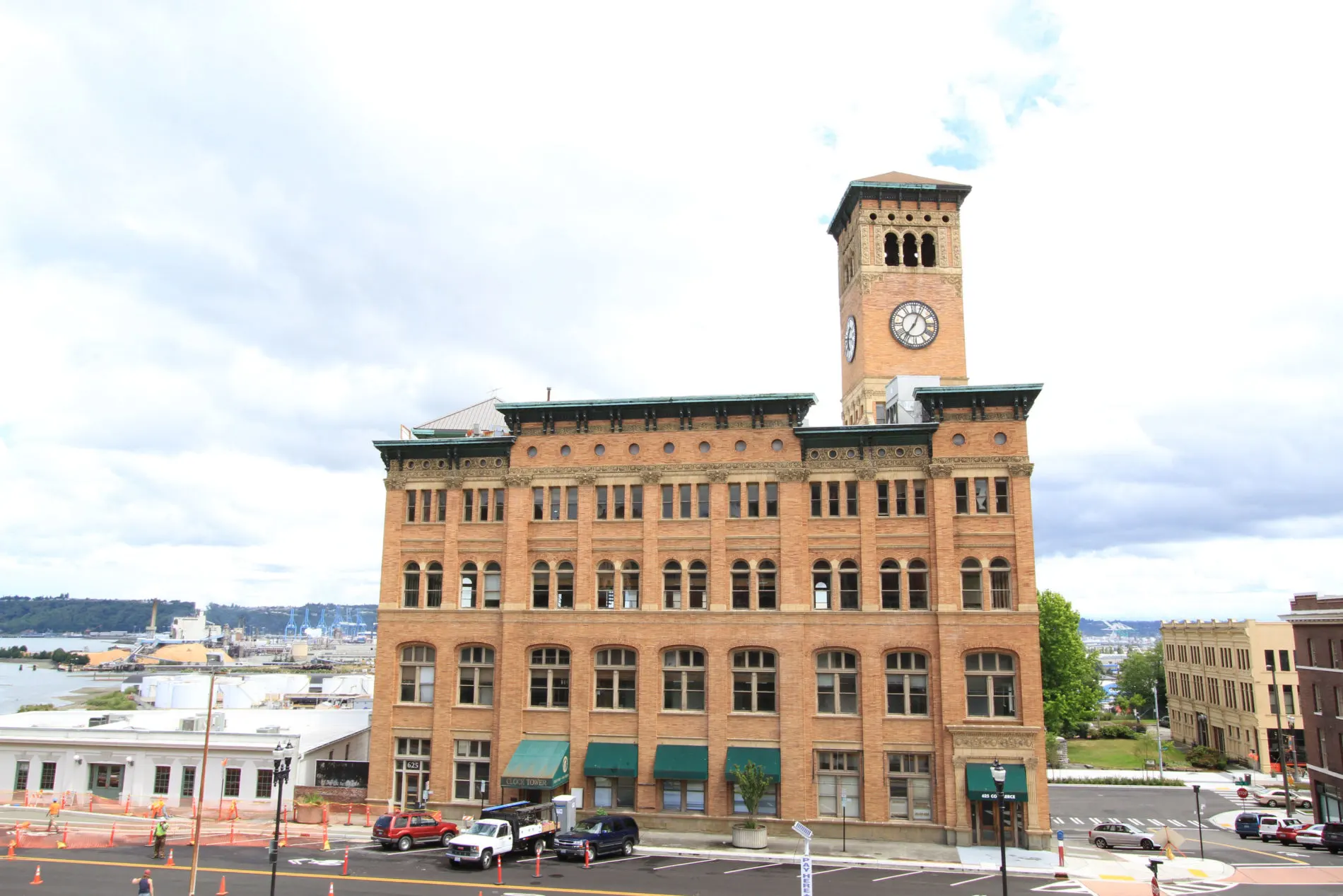 The Old City Clock Tower, located in downtown Tacoma, is just one of the many attractions worth stopping for when taking an I-5 road trip.