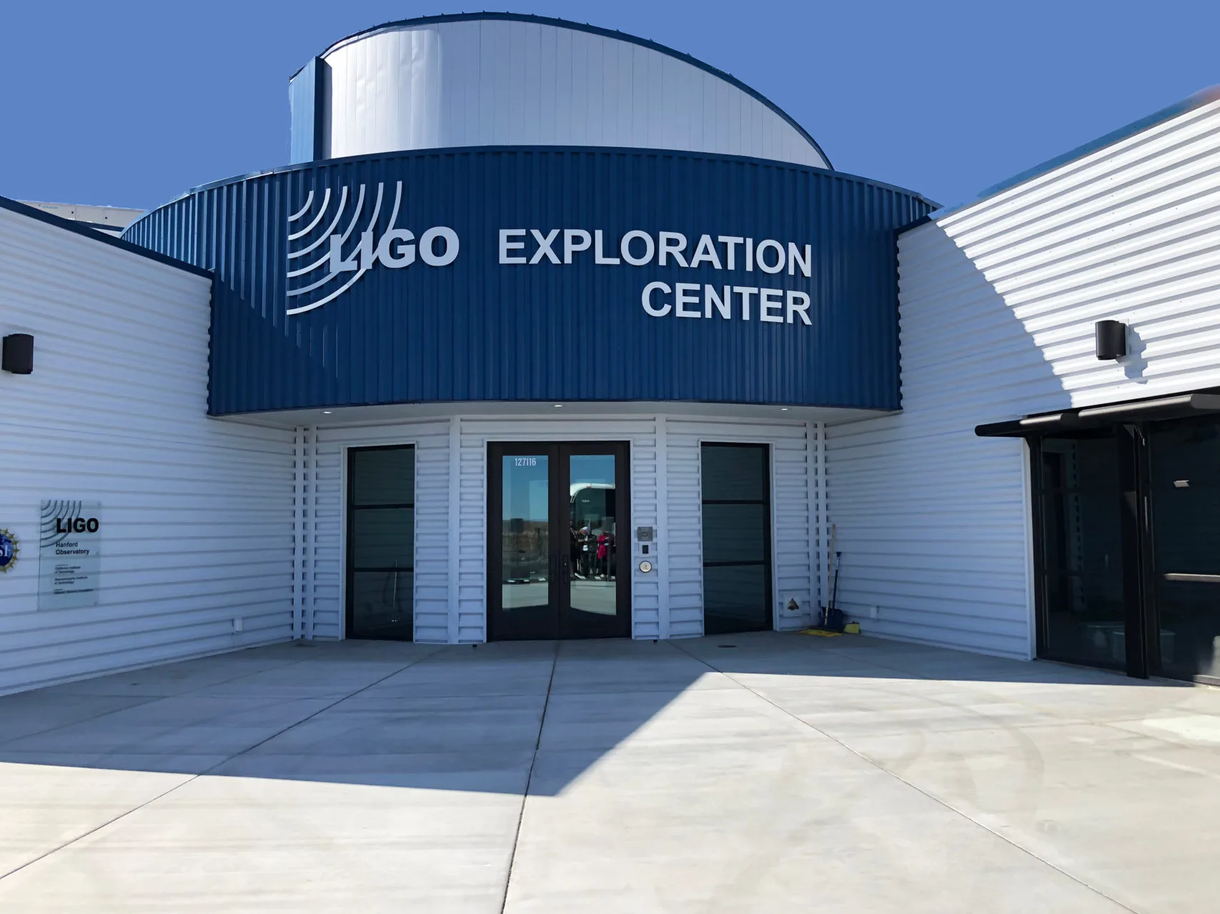 The LIGO Exploration Center, where you take the tour and learn about gravitational waves.