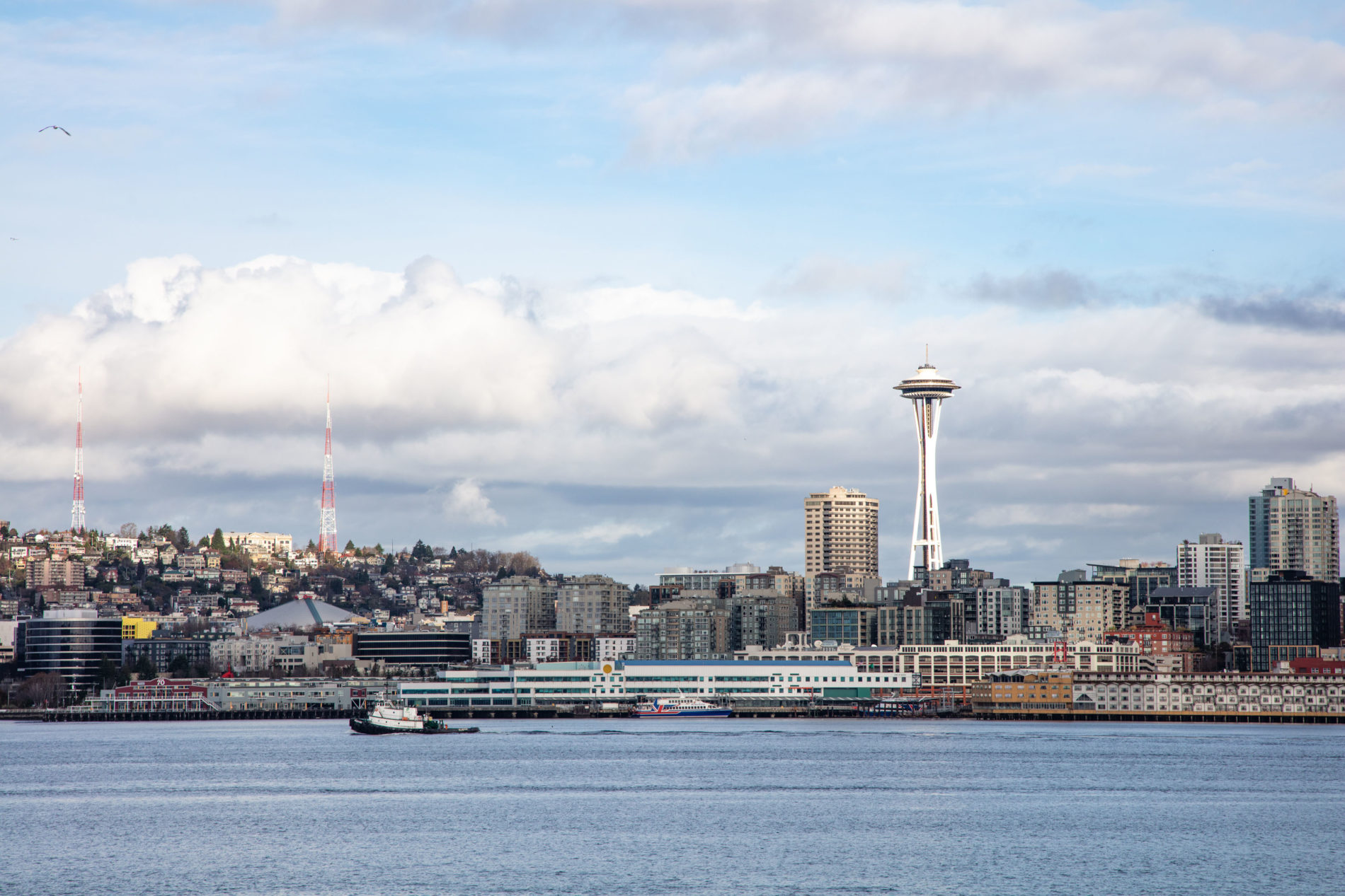 Seattle skyline, Washington.