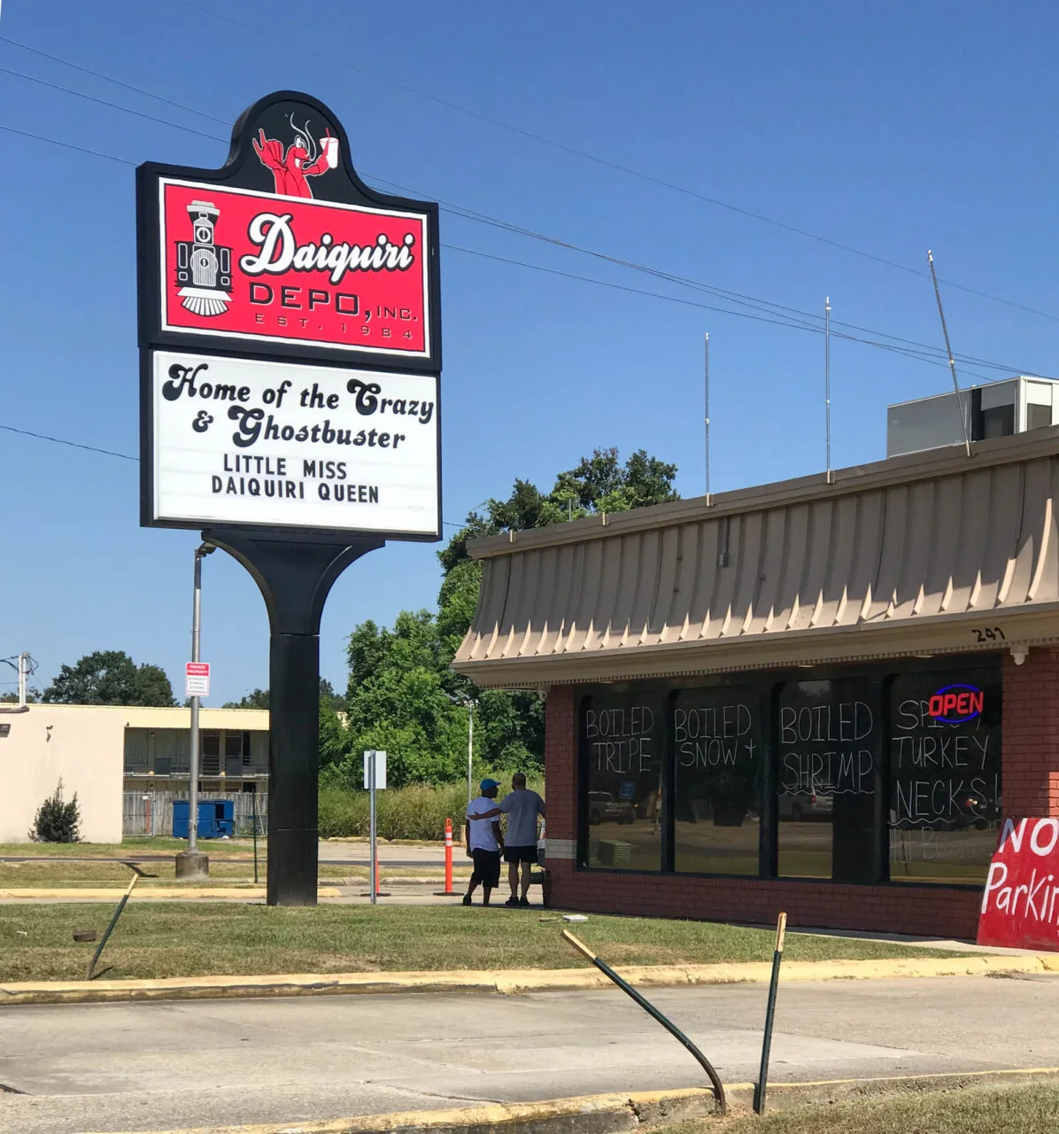 A daiquiri drive-thru is a must-stop in Louisiana.