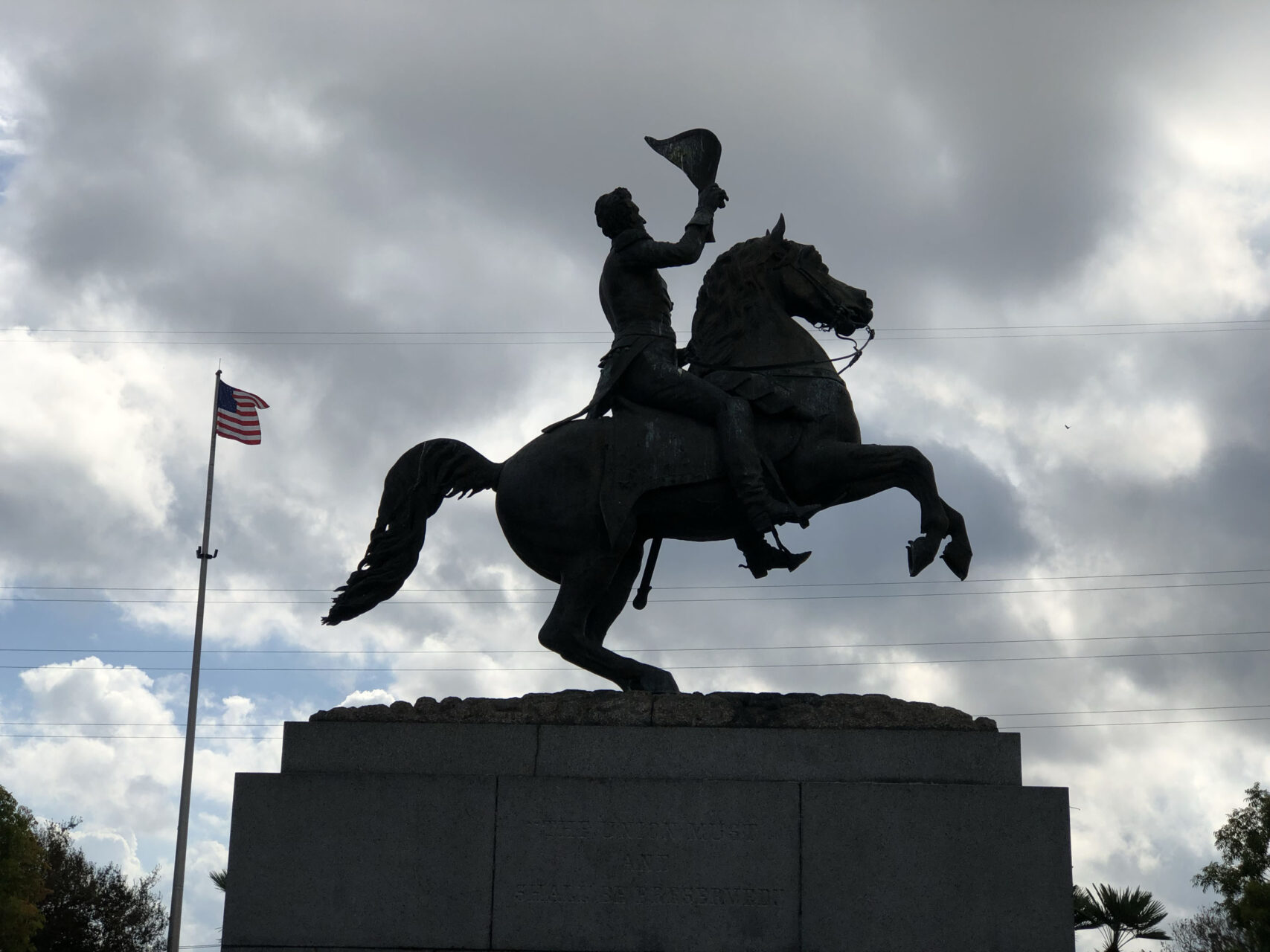 Statue of Andrew Jackson, the hero of New Orleans, should be on everyone's things to do list.