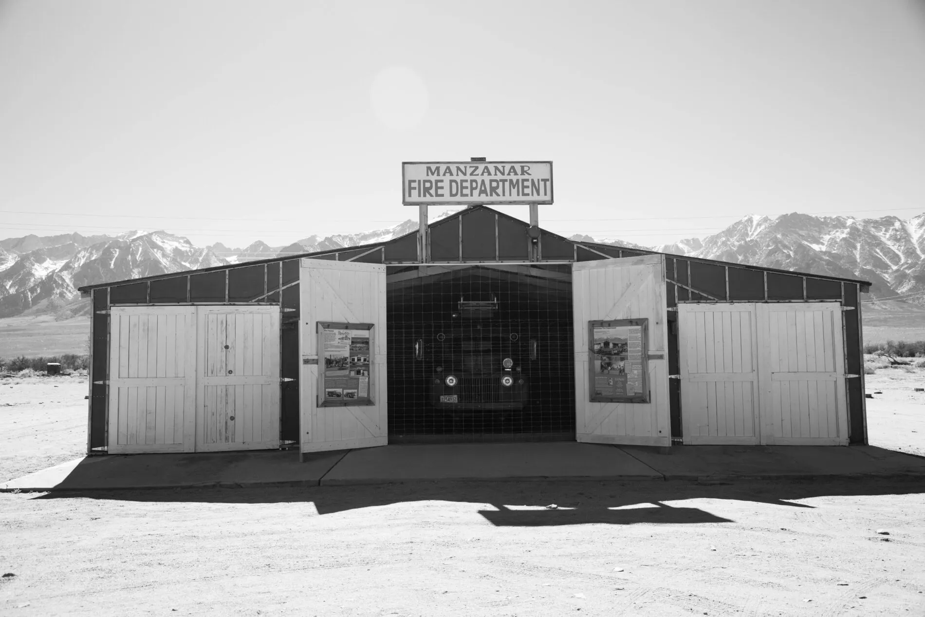 The Manzanar Fire Department.