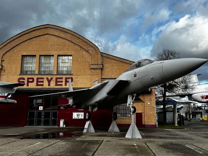 An F-15 at the Speyer Technik Museum, Germany.