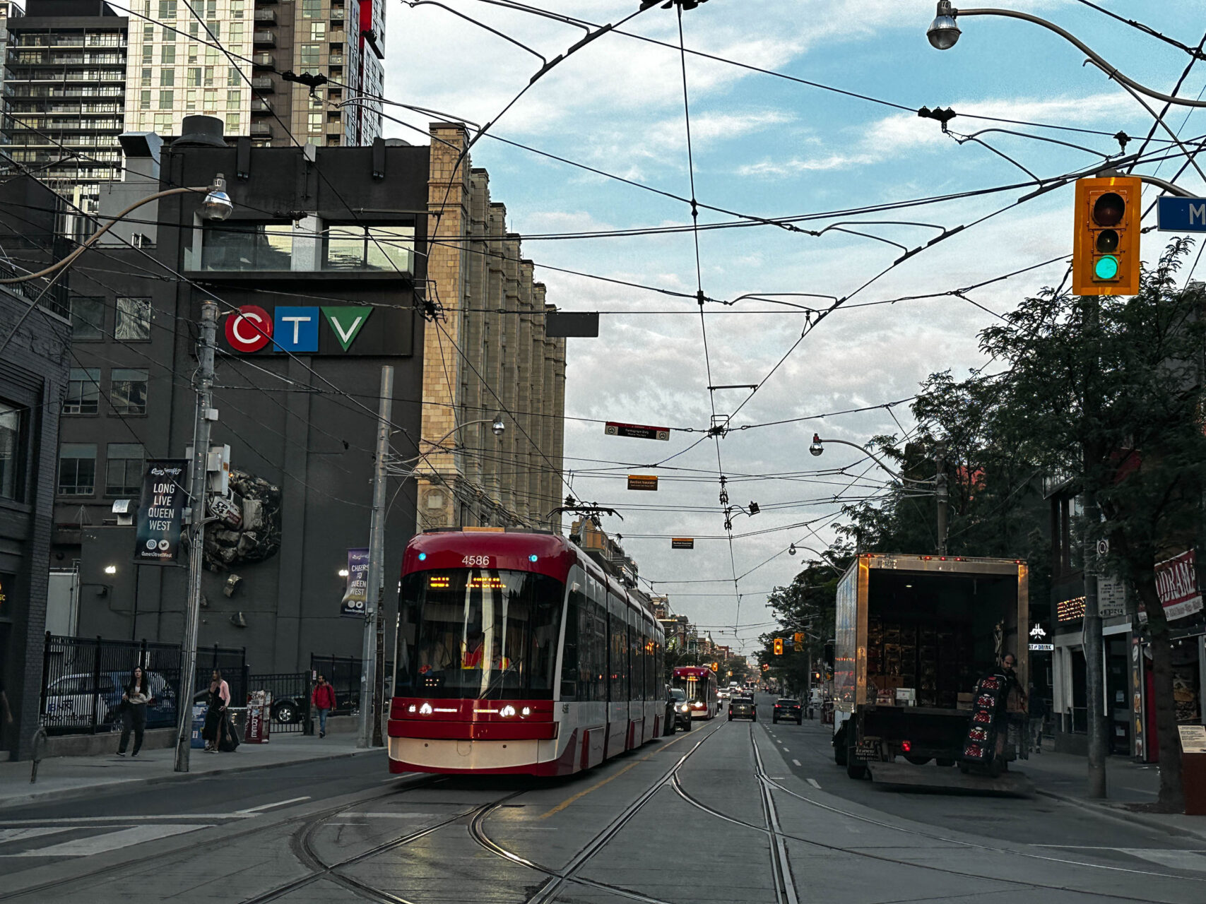 The Toronto Tram is a fantastic way to get around the city.